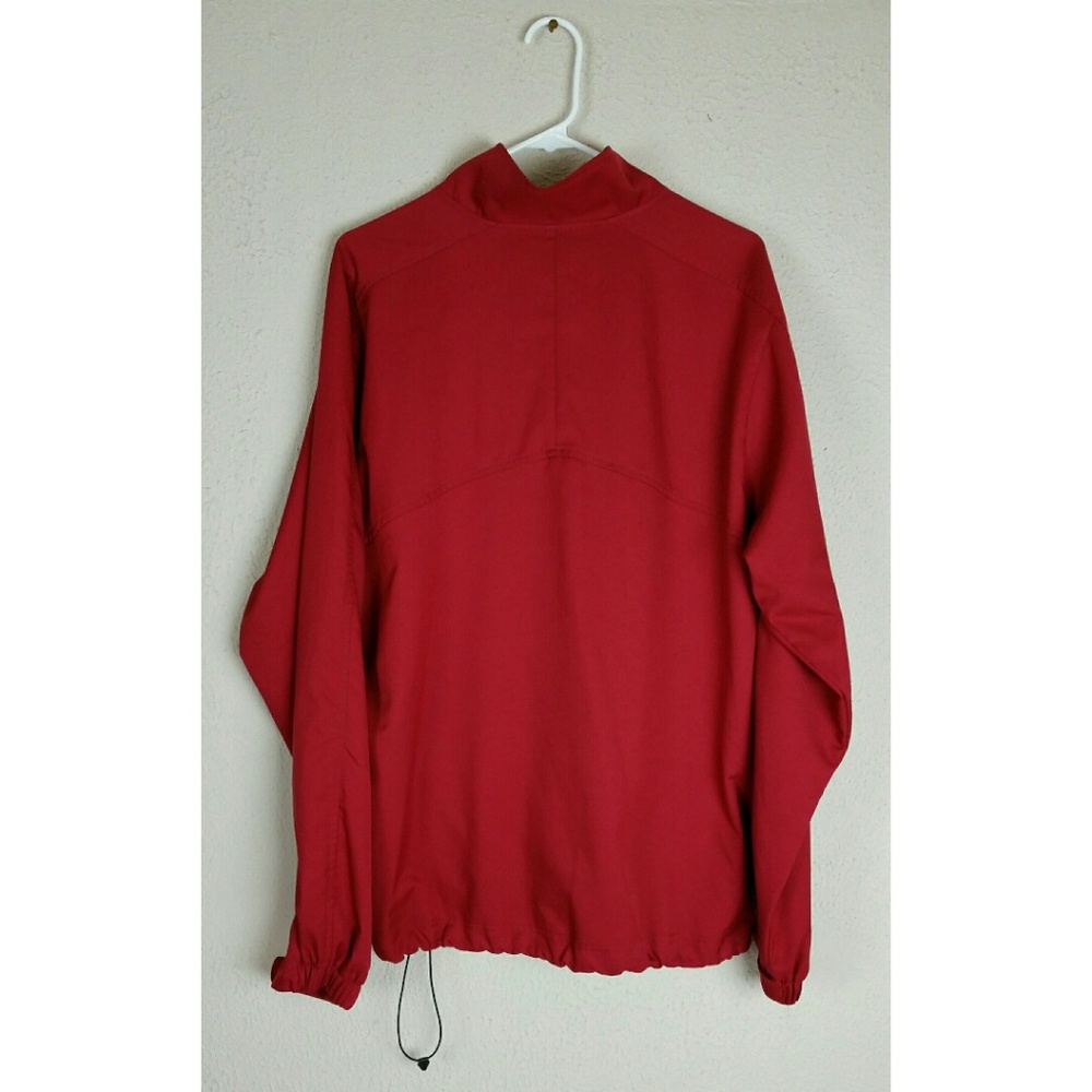 MENS/Nike Dri Fit/Lt Wt Jacket/Size L/Red & White - Picture 2 of 7